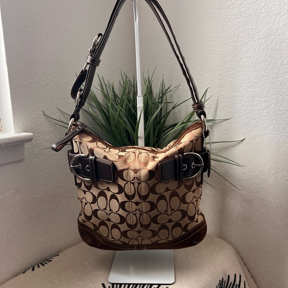 COACH Y2K Signature Soho Duffel Shoulder Bag F05K-3574